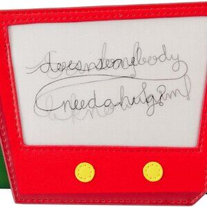 Vegan Leather Wallet 20th Anniversary Elf Cosplay Zip Around with Card Slots